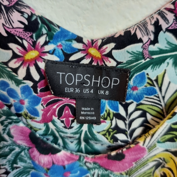 Top shop Floral dress size 4 - Picture 6 of 12
